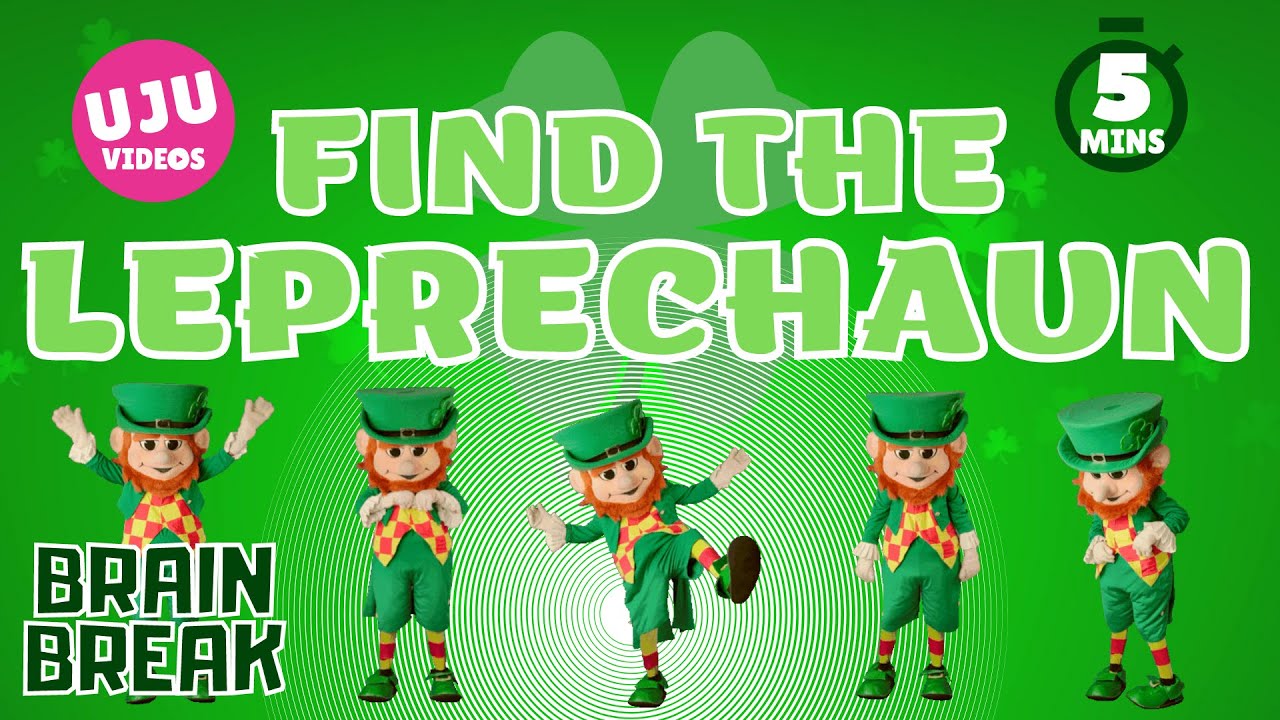 Find the Leprechaun - Brain Break - 4 Corners Game