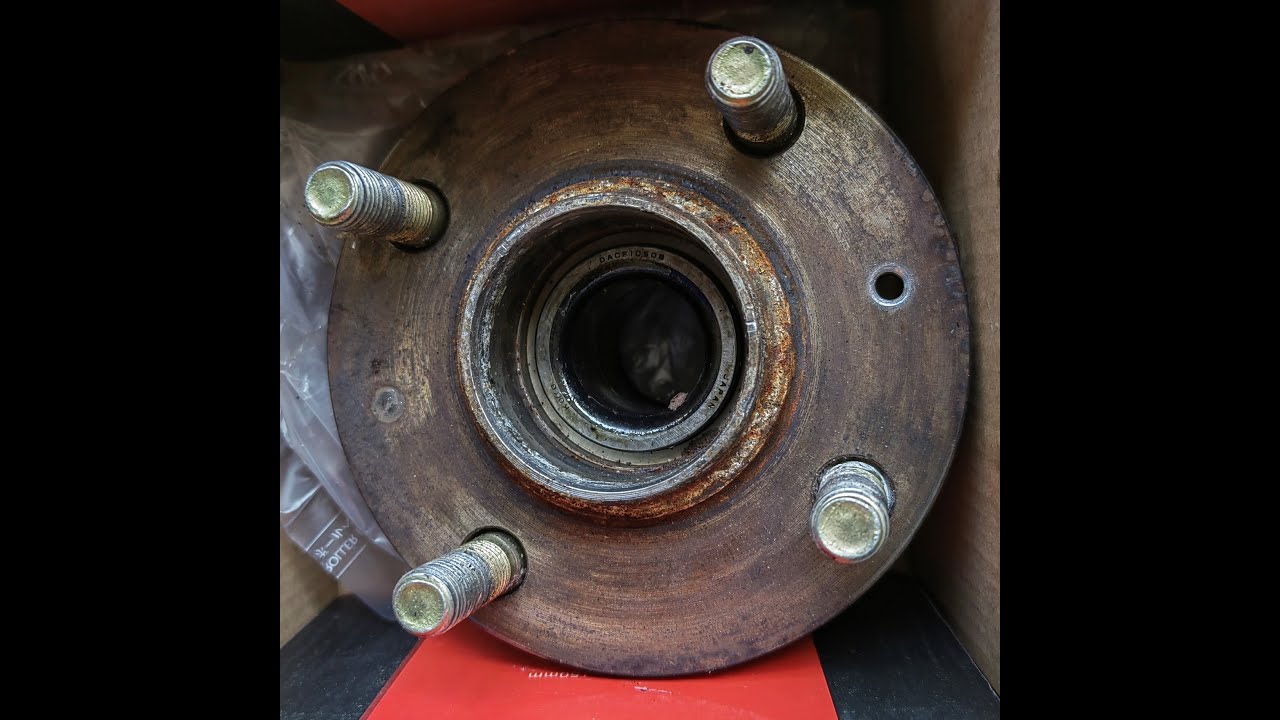 cara-cara tukar bearing tayar belakang proton wira #wira #diy