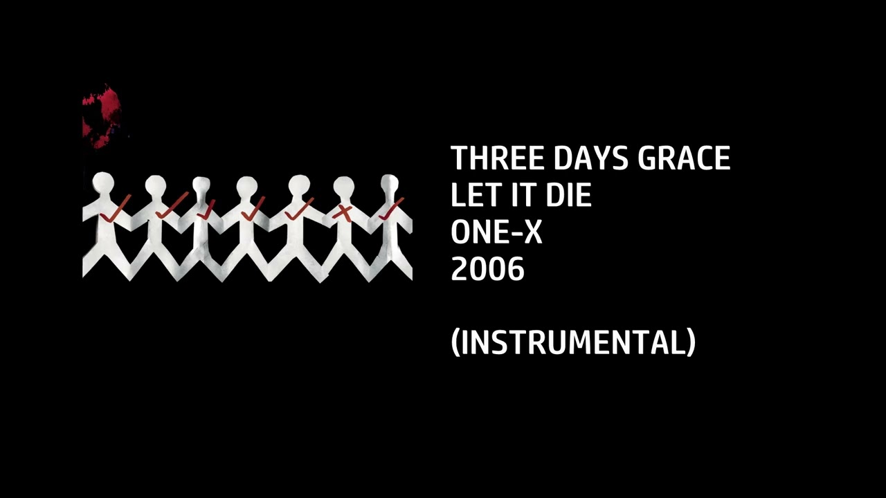 Three Days Grace - Let It Die [Custom Instrumental]