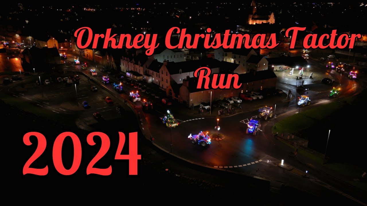 Orkney Christmas Tractor Run 2024