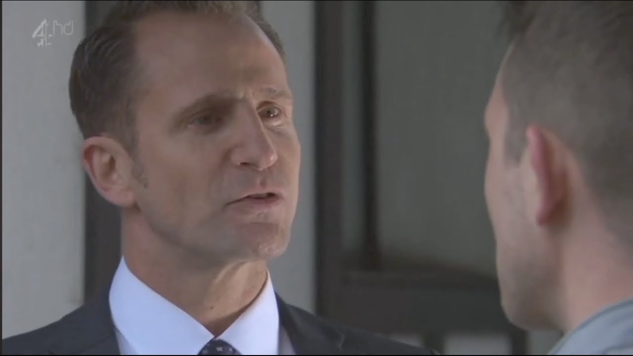 Hollyoaks Patrick Blackmails Darren (21st May