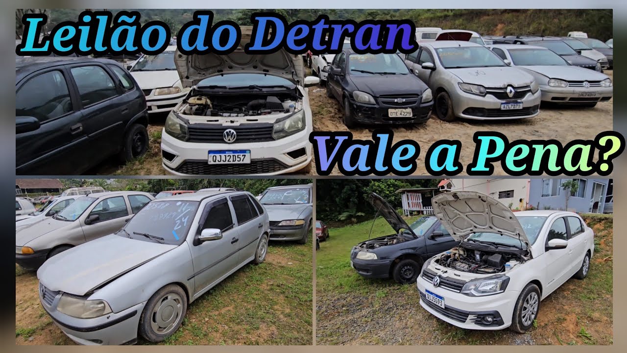 Leilão do Detran, fui visitar e comprei, oque será que vem pra @Gijocar
