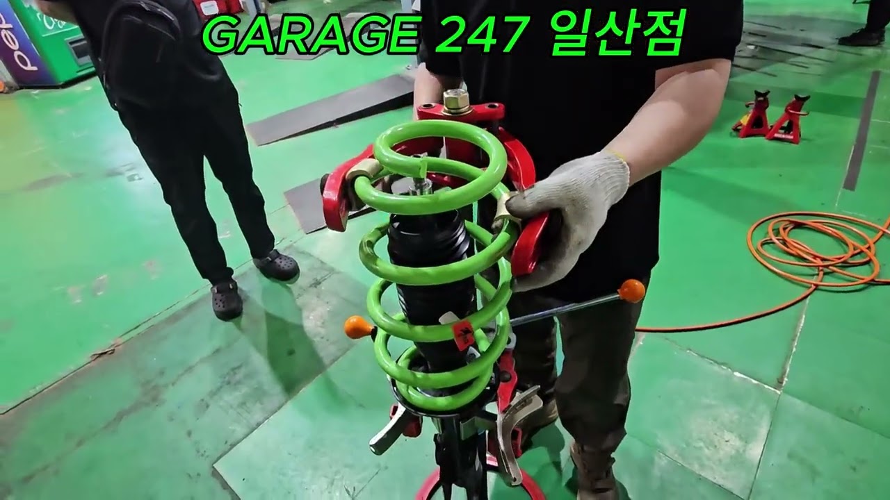 셀프정비소 튜닝작업은 가능한가?무쏘EV 2WD TOAD SPRING 1INCH 셀프정비소 게러지247 일산점_토드스프링 리프트업_강성스프링_1인치리프트업_셀프정비_셀프리프트업 작업