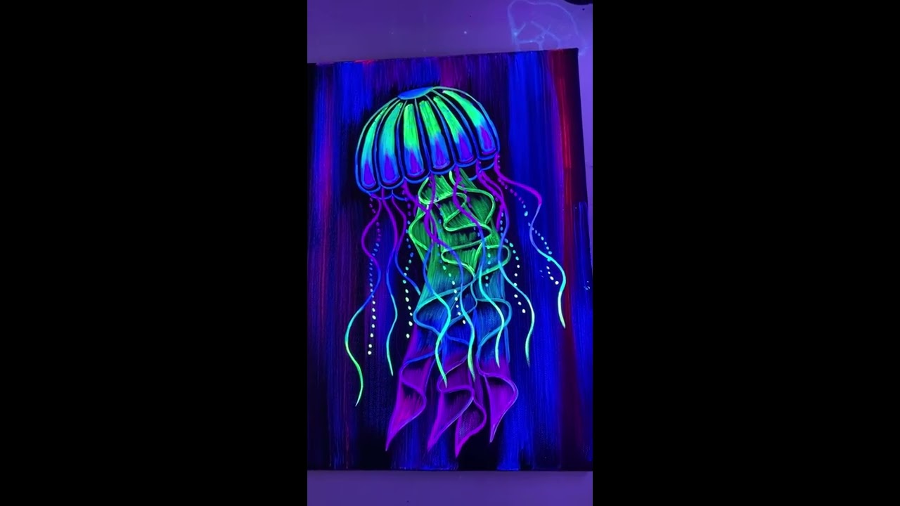 Black light painting tutorial
