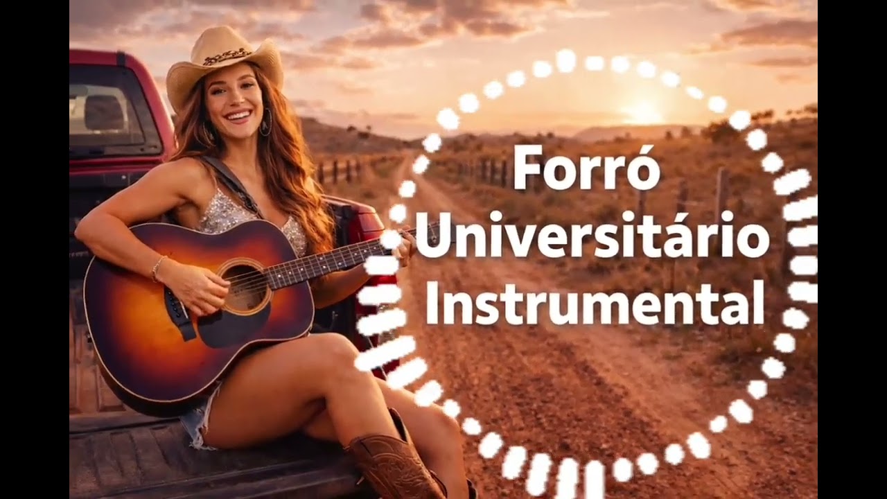 Forró Universitário Instrumental | Forró Moderno para Caminhada, Viagem e Exercício