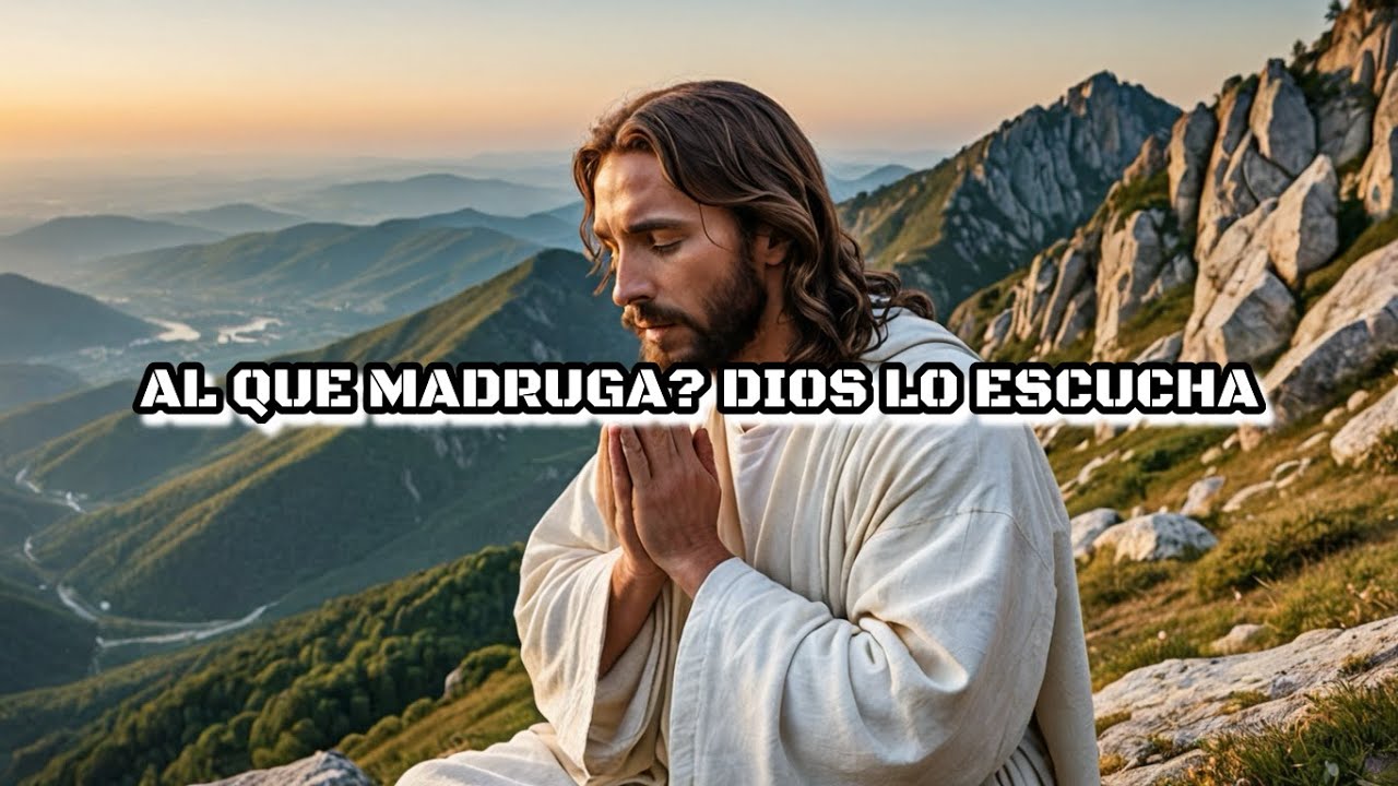 AL QUE MADRUGA?... DIOS LO ESCUCHA.