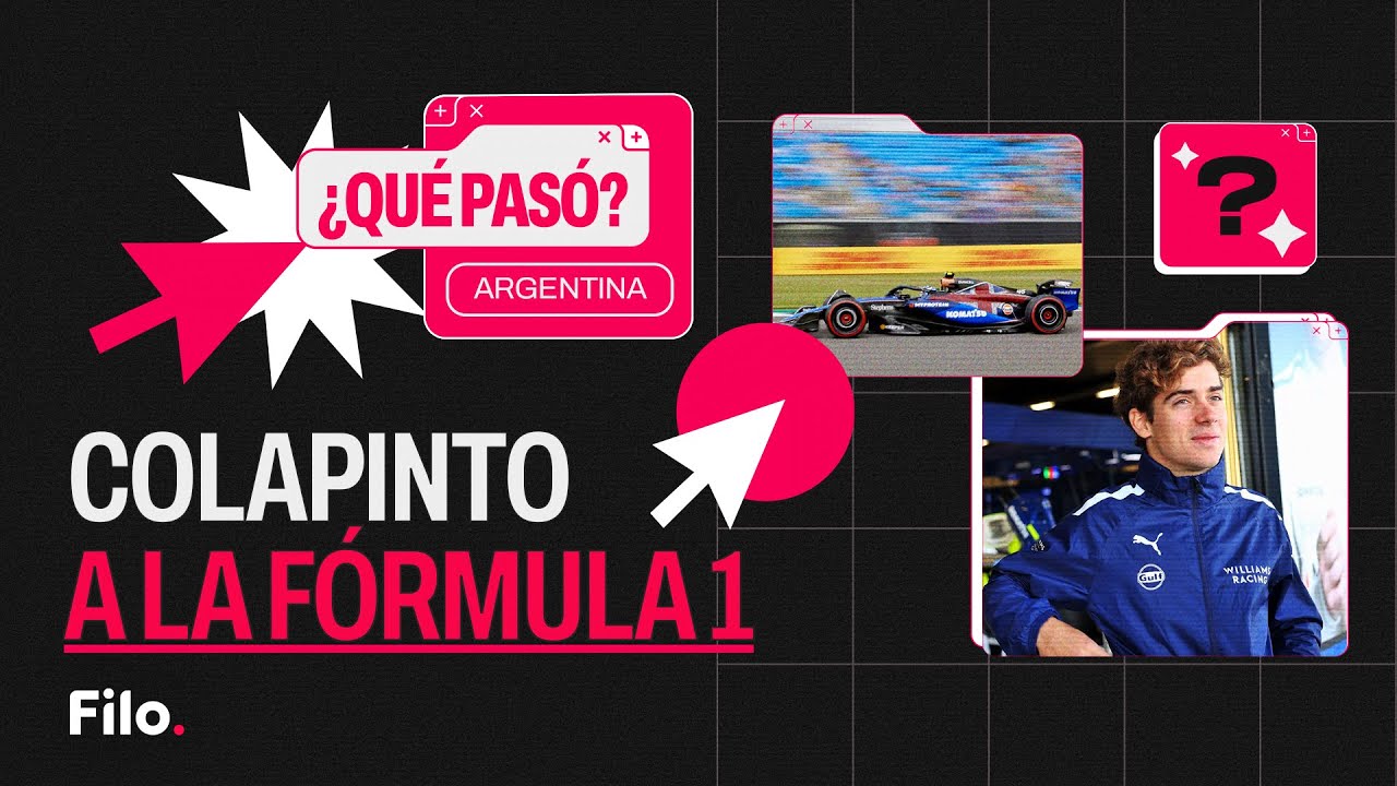 Cómo llegó el piloto argentino FRANCO COLAPINTO a correr en la FÓRMULA 1 | ¿Qué pasó?