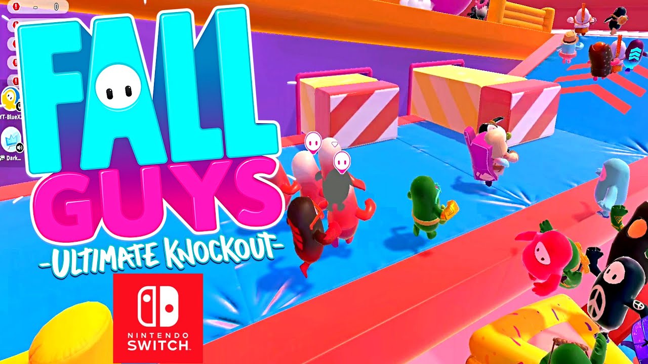 Fall Guys Free 2 Play Nintendo Switch Online Squad Gameplay #41