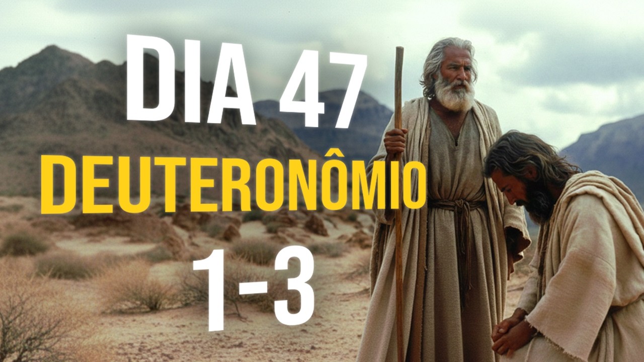 Leitura Bíblica Anual – Dia 47 | Deuteronômio 1–3