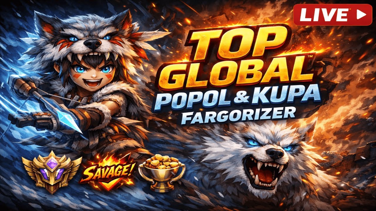 BANTAY2 BOCIL LIBUR SAMPE AE MAIN !!! DAY 19 PETUALANGAN TOP GLOBAL POPOL&KUPA #mobilelegends