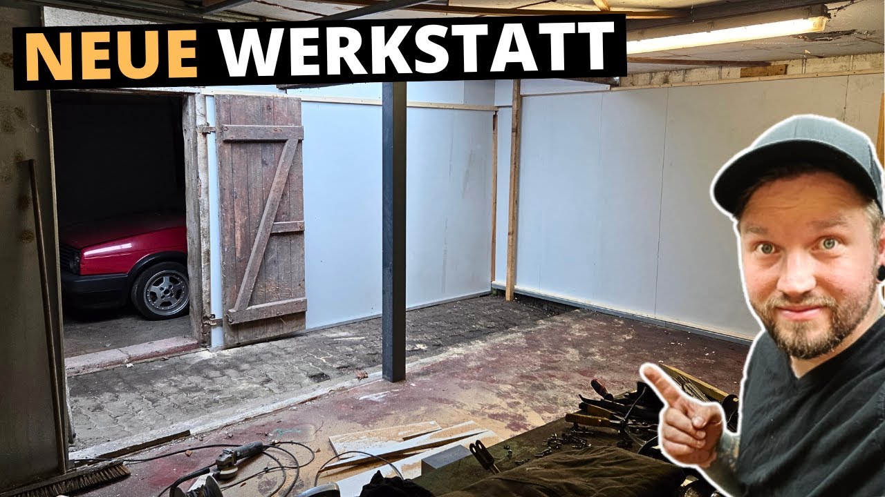 Das wird meine neue Werkstatt 🔥