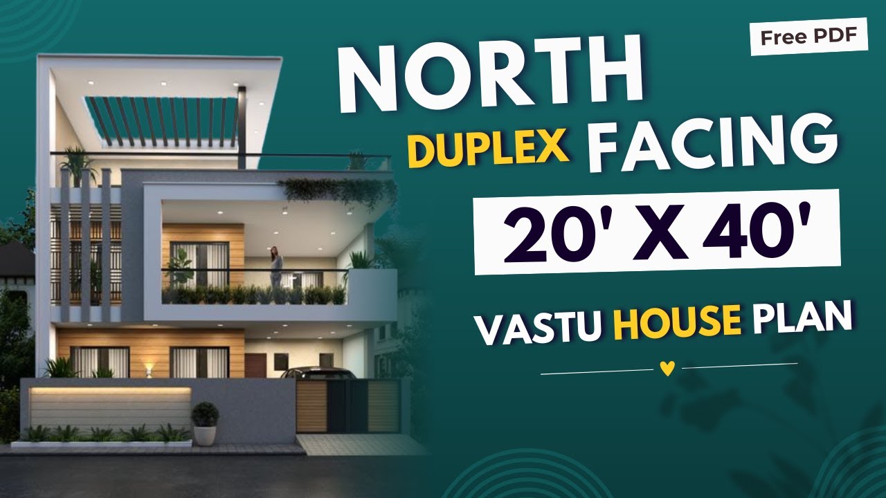 North Facing 20x40 Duplex house plan | 20x40 house plans #viralshorts #housedesign #20x40houseplan
