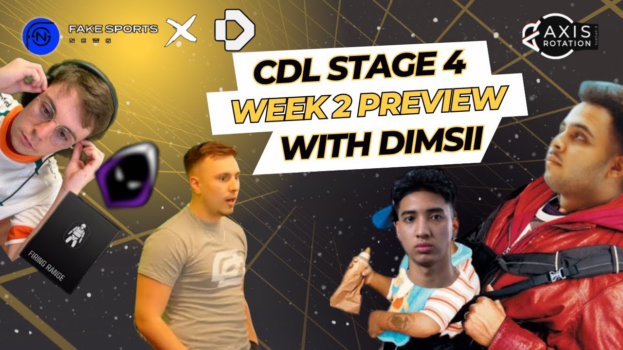 OpTic Upset, Faze regain & Miami&rsquo;s Rise! Stage 4 Week 2 Predictions with Dimsii #callofduty #cdl2024