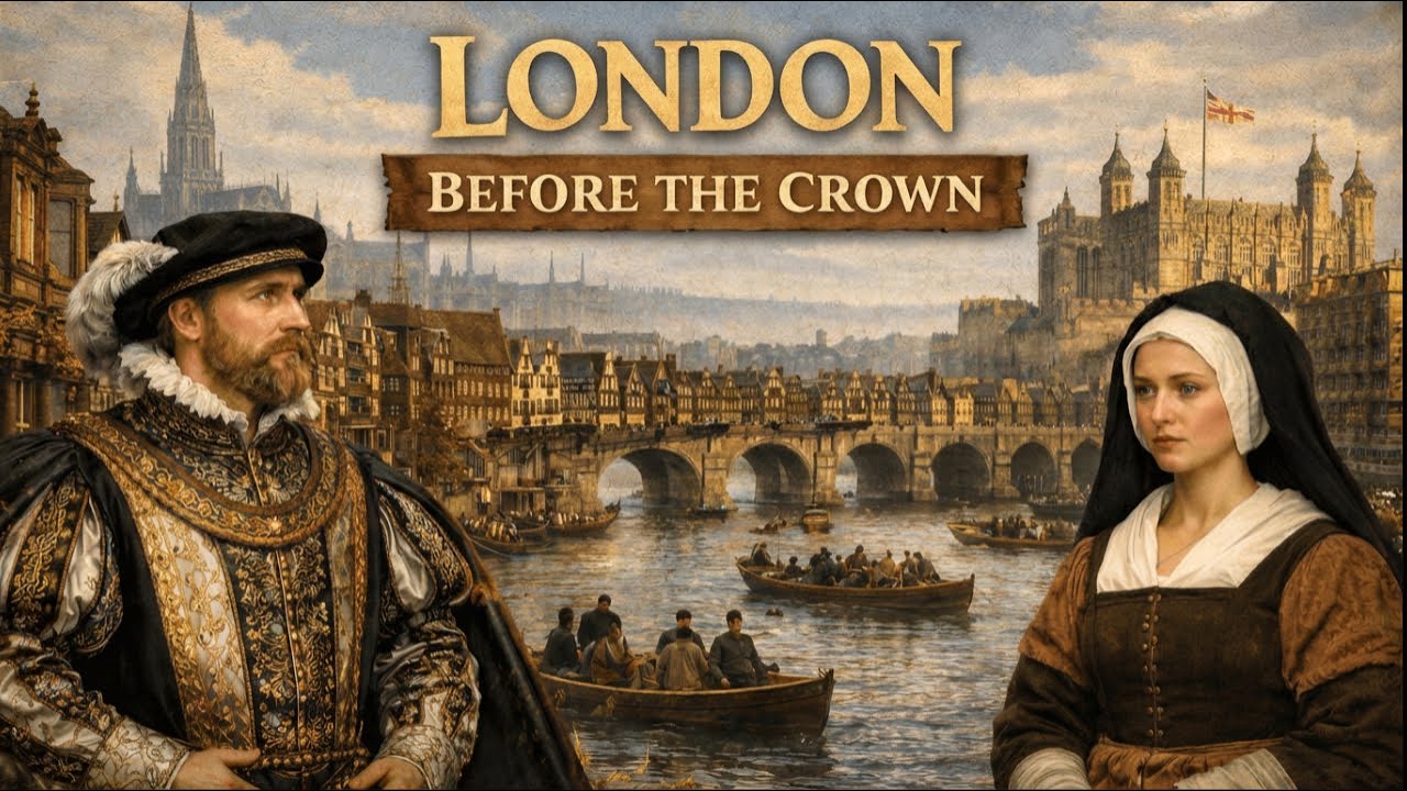 A Tour Of London In The 1500s (AI Reconstruction)