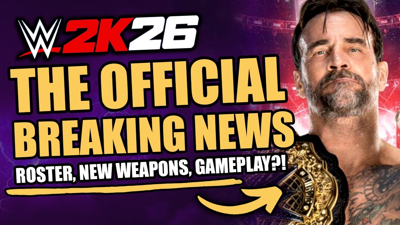 WWE 2K26 GAMECHANGING Breaking News!