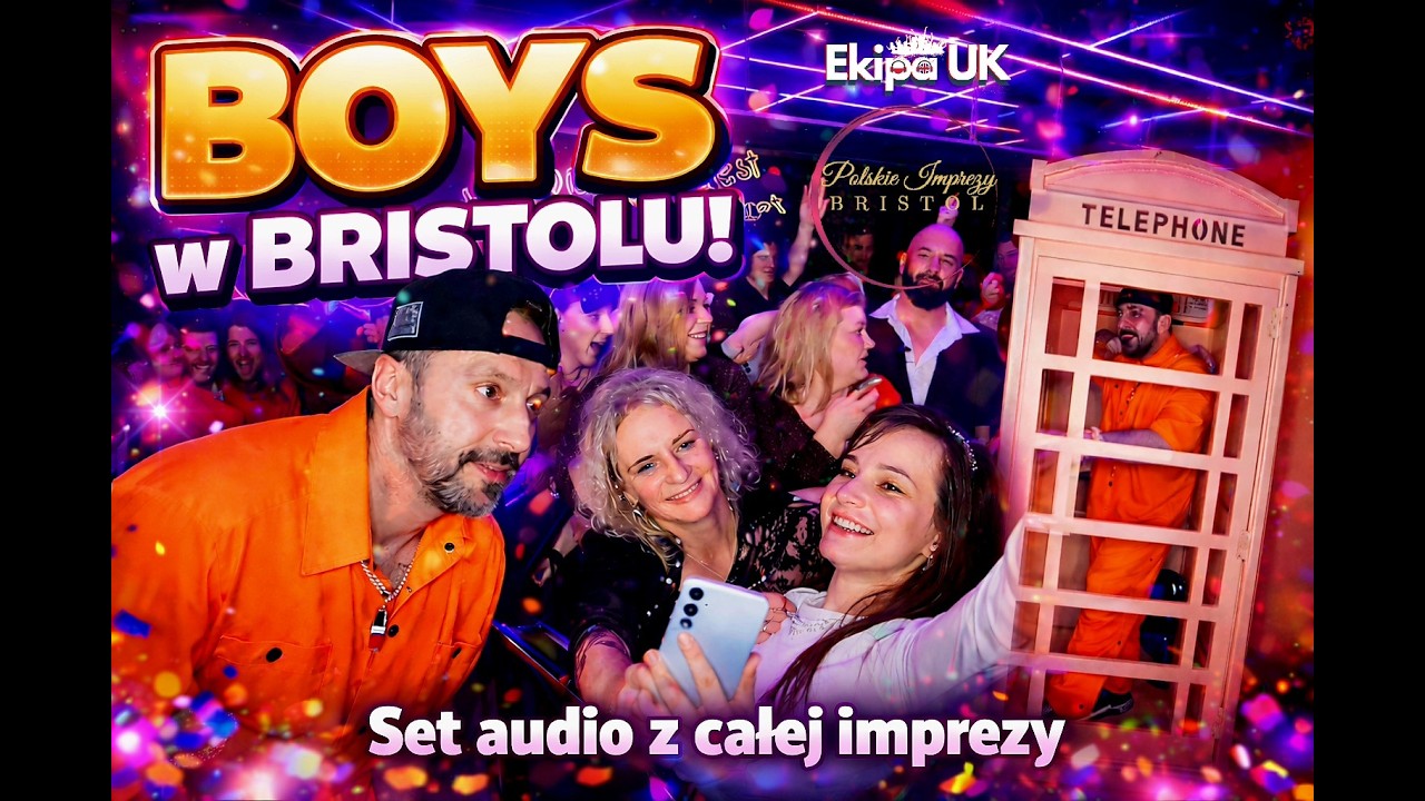 🔥 Koncert zespolu BOYS na żywo 🔥  | Set audio z klubu | Polskie imprezy Bristol