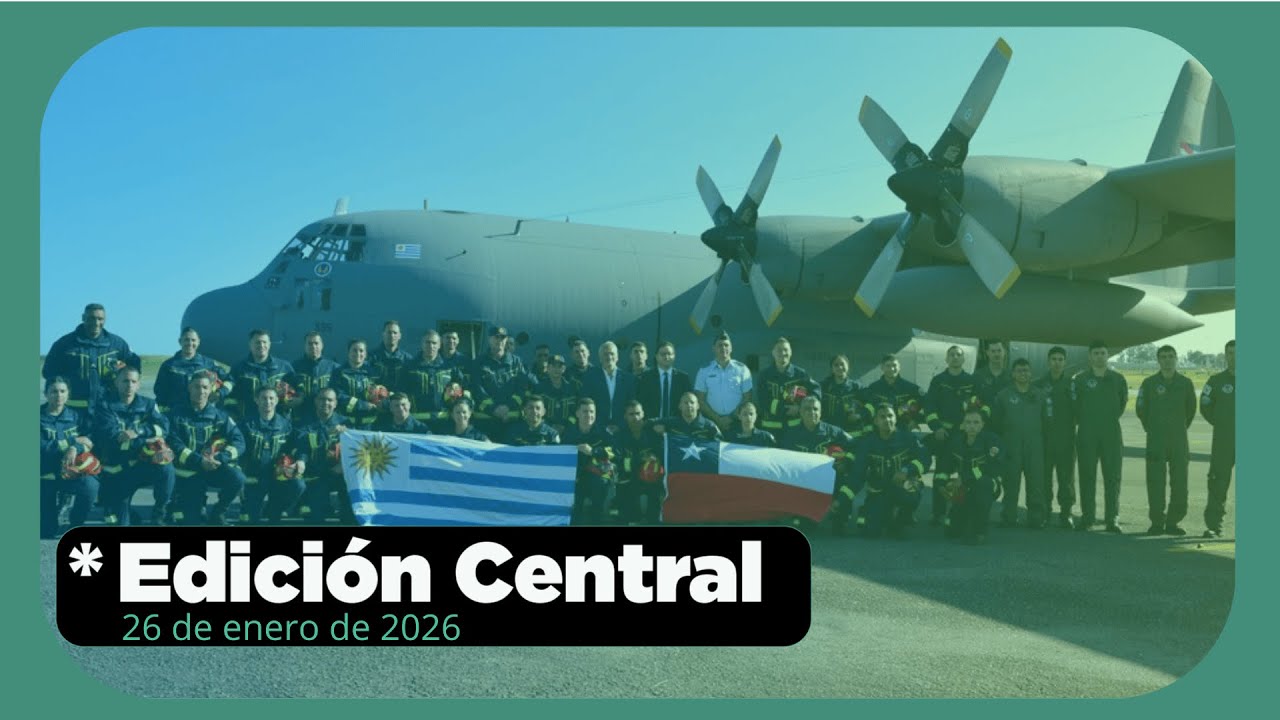 MVD Noticias | Edici&oacute;n Central | Lunes 26 de enero