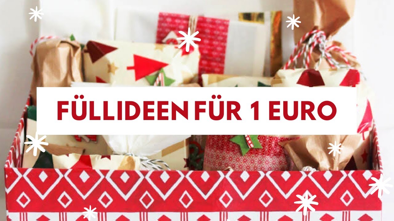 😱 50 Füllideen für den Adventskalender für 1€!! 🎅🎁