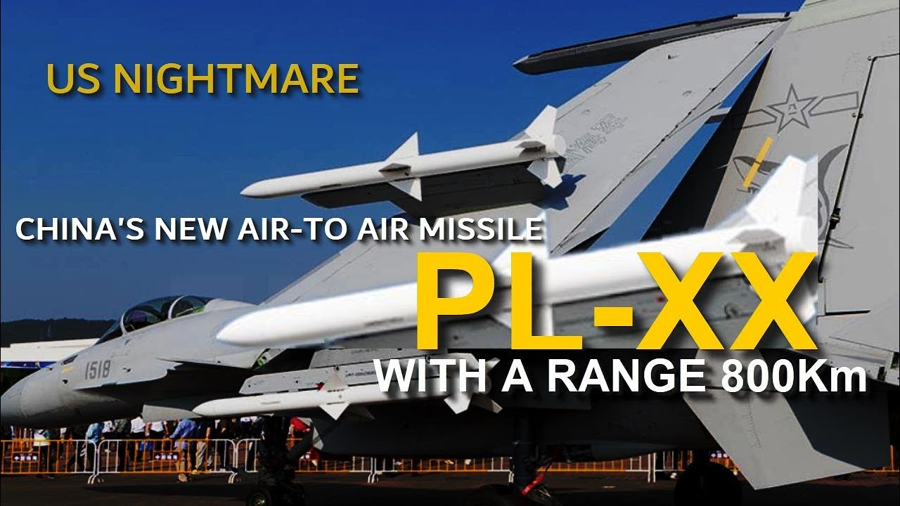 After PL-15, China is developing a hypersonic air-to-air missile PL-XX with a range of 800 km