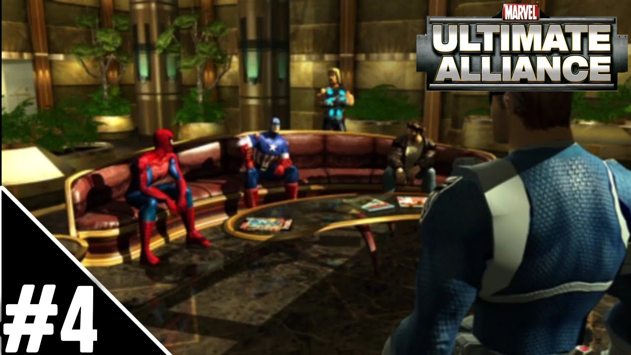Captain America and Team VS Fin Fang Foom - Marvel Ultimate Alliance Part 4