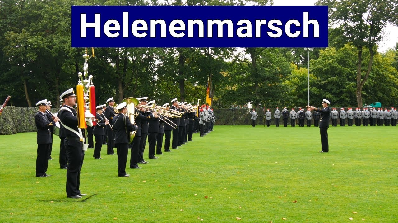 Helenenmarsch (Friedrich Lübbert) live - Preußischer Marsch von 1857 - Bundeswehr Musikkorps