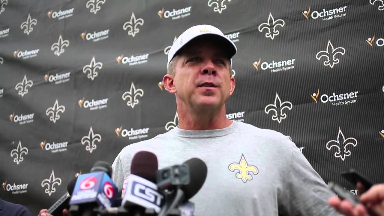 Sean Payton gives update on Brees, overview of scrimmage
