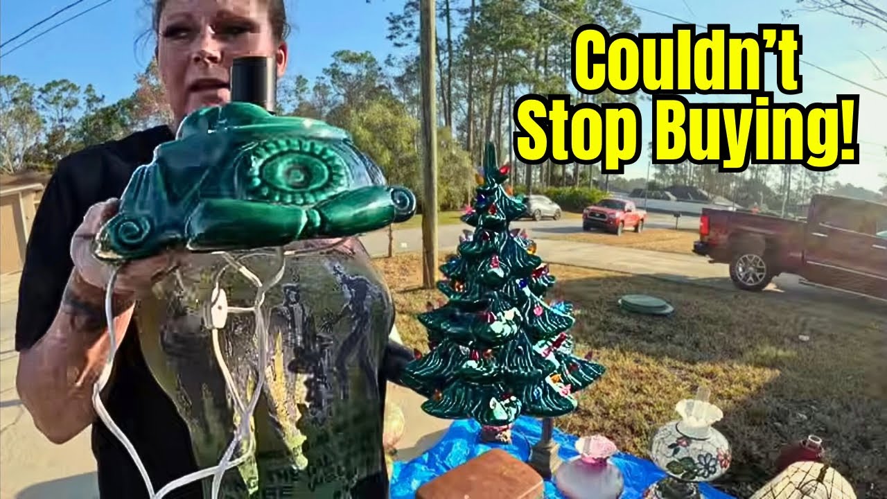 This Yard Sale Trip Got Out of Hand FAST