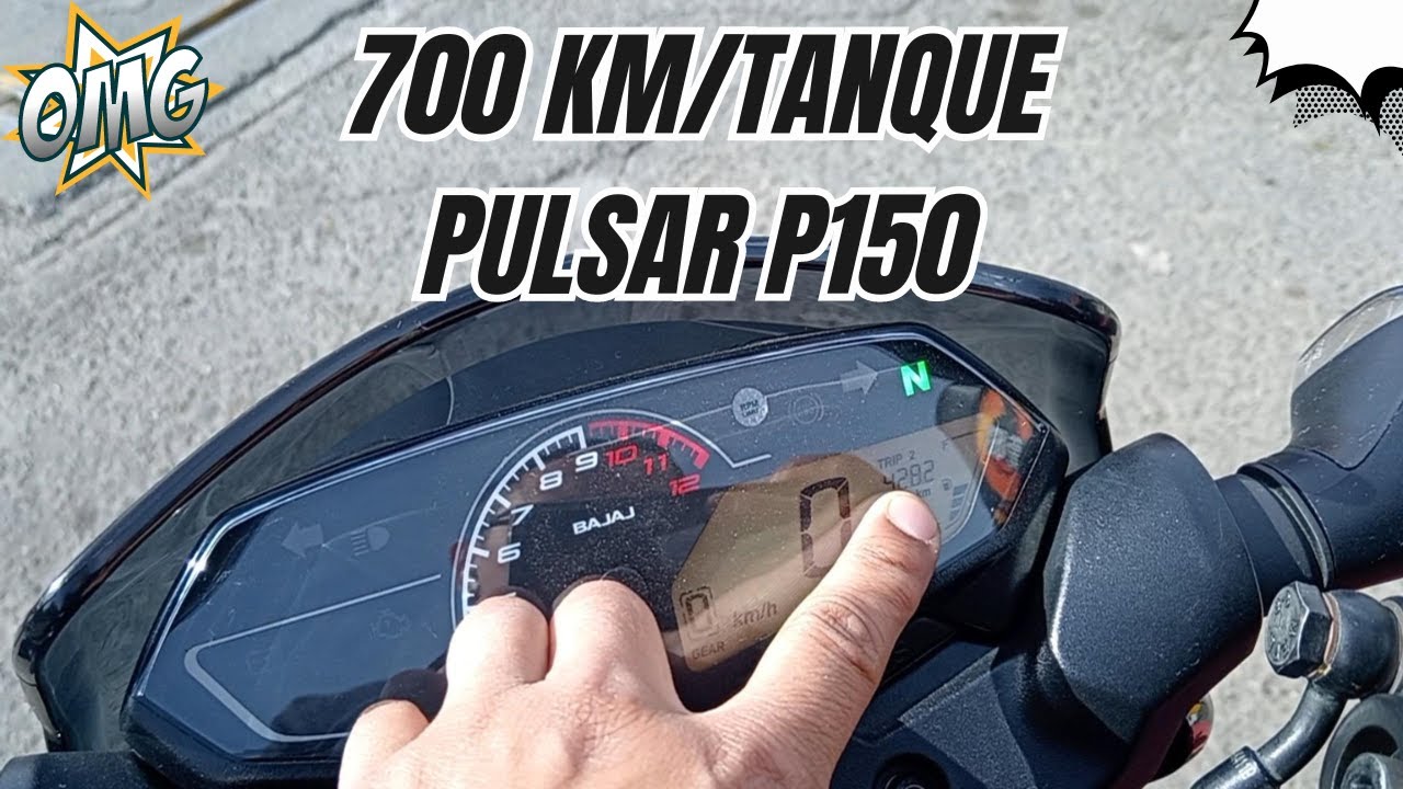 CONSUMO REAL de COMBUSTIBLE PULSAR P150 en DESPEGUE - Bajaj - Colombia