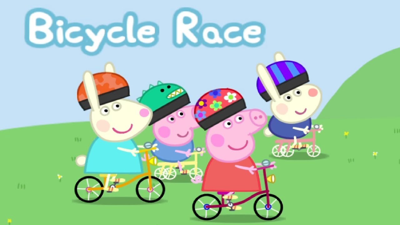PEPPA PIG: SPORTS DAY Gameplay - BICYCLE RACE