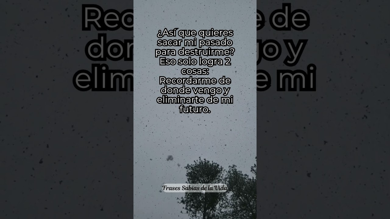 &iquest;Quieres destruirme?/ Frases para reflexionar #frases
