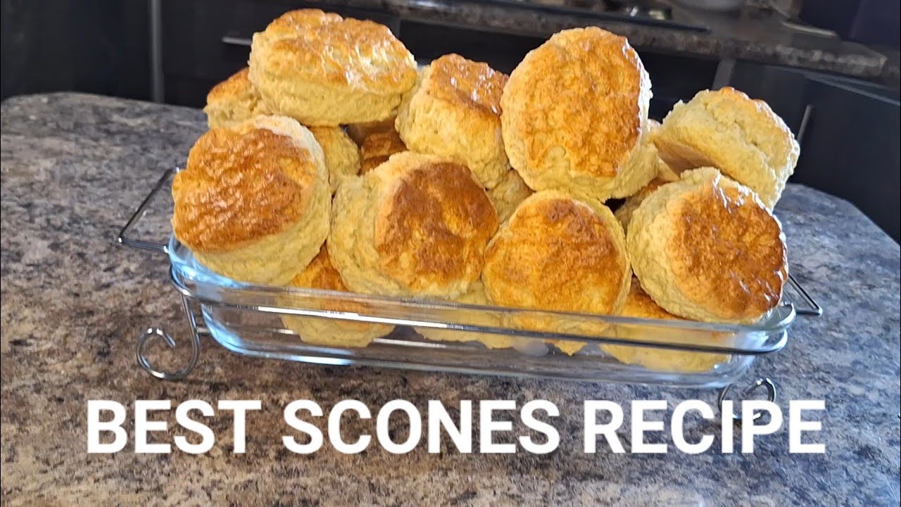 THE PERFECT, FLANKY SOFT SCONE RECIPE...ESY TO MAKE