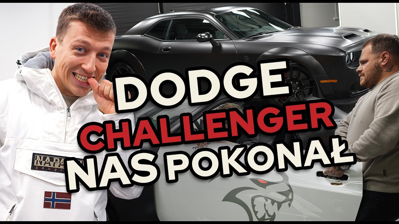 Ten Dodge Challenger nas wykończył!!!