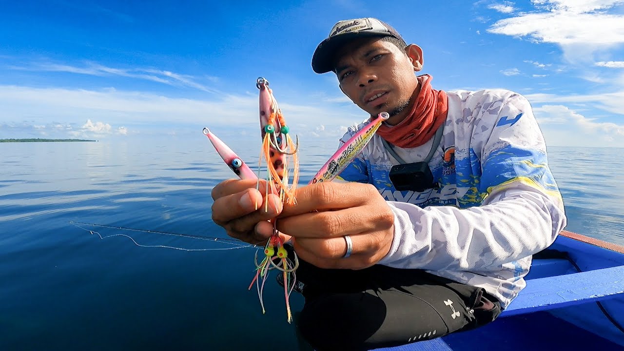 Full Strike Kaya Mancing di Kolam,, Laut Teduh Banyak Sambaran pakai  3 Umpan !!