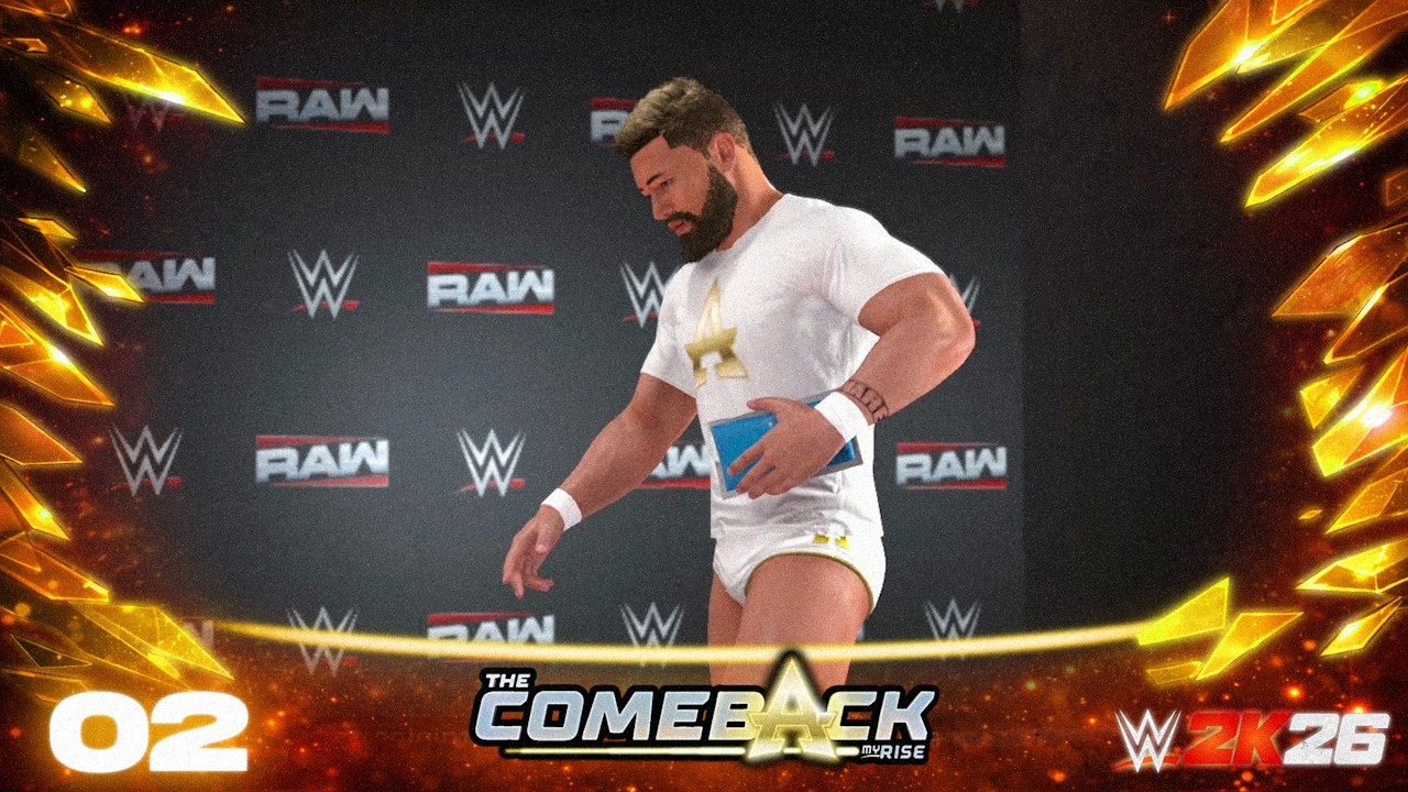Mon retour est catastrophique… 😬| WWE 2K26 MyRise #02