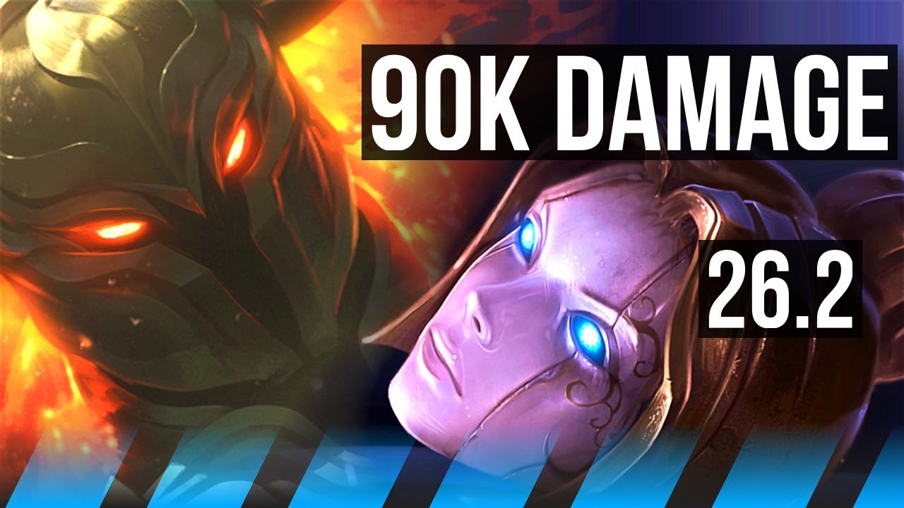 PANTHEON vs ORIANNA (MID) | 90K damage | KR Challenger | 26.2