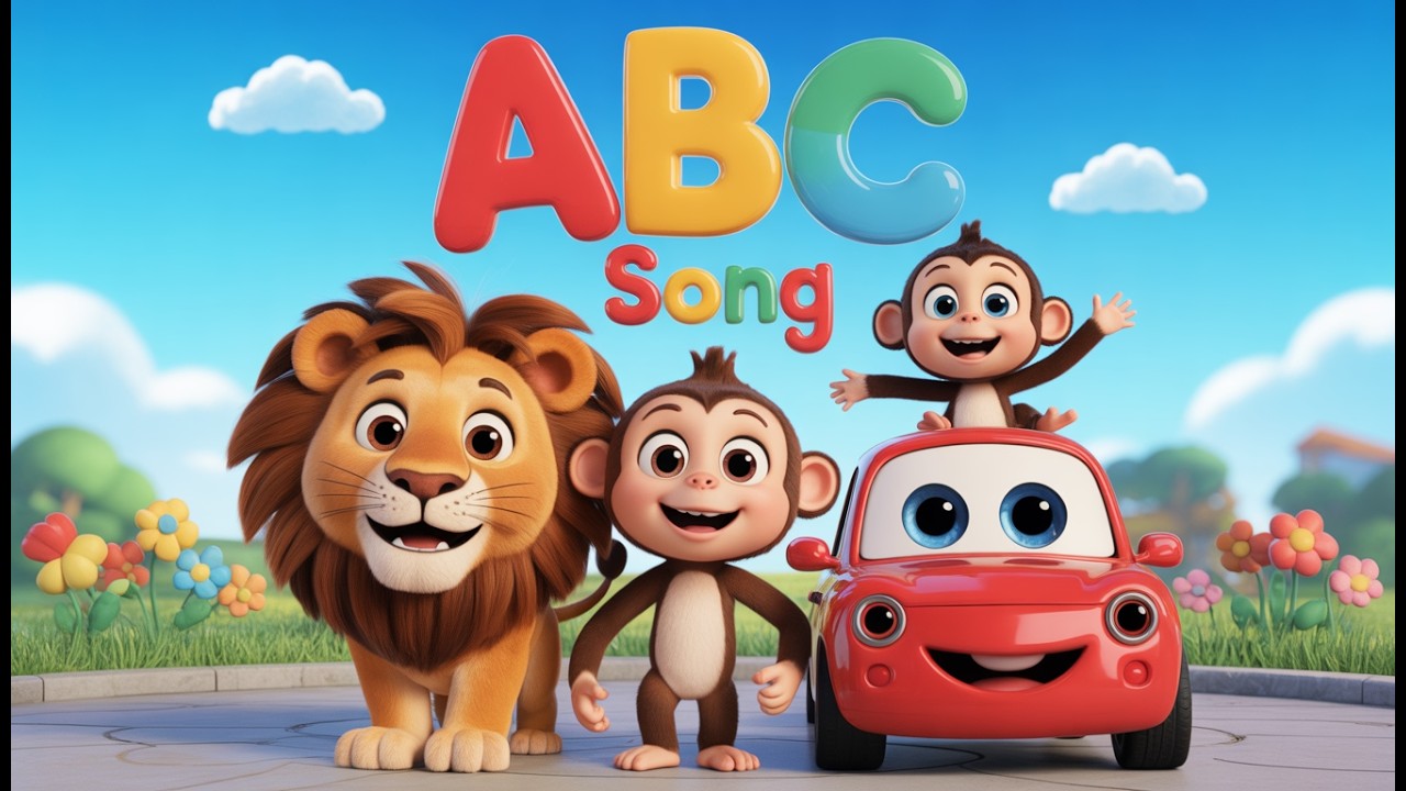 ABC Song for Kids | Learn Letters A to Z with Fun 3D Objects