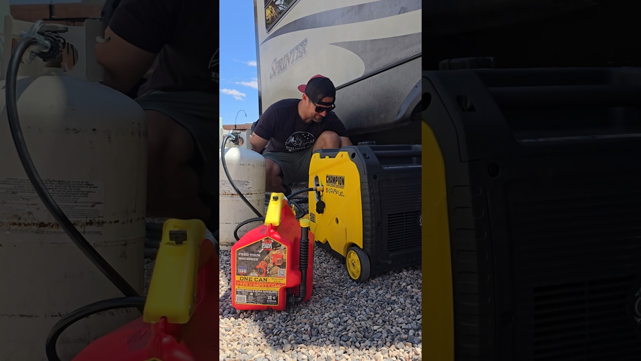 30AMP Generator : 50AMP Trailer How To - Duel Fuel Propane or Gas [etrailer partner]
