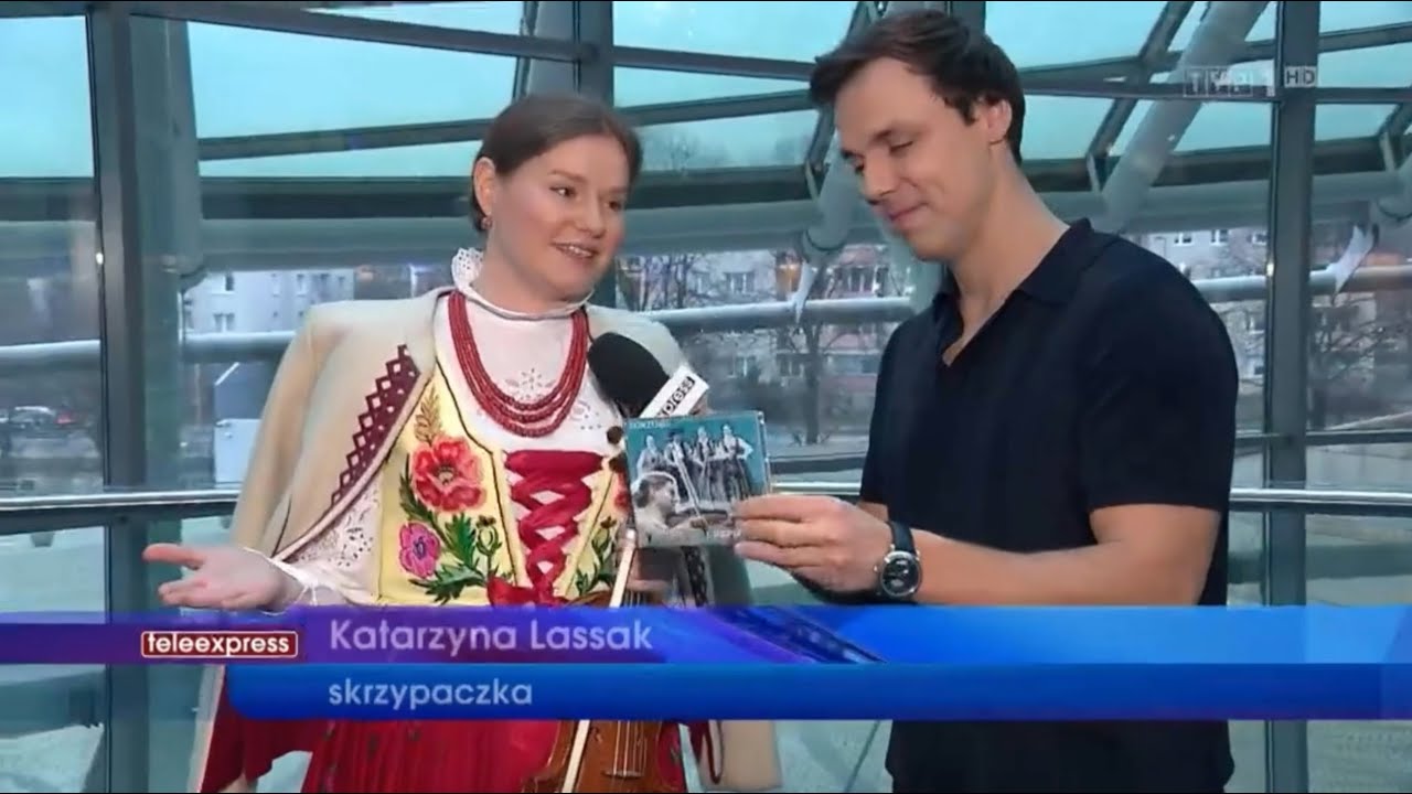 Katarzyna Lassak w Teleexpressie u Mateusza Jędrasia, o płycie „Korzenie i Inspiracje”, 8.01.2026
