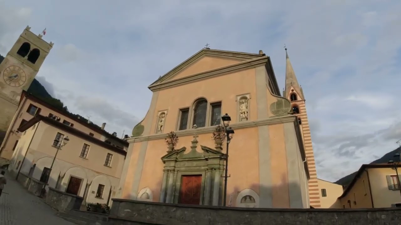 Piazza Cavour, Bormio, Italy