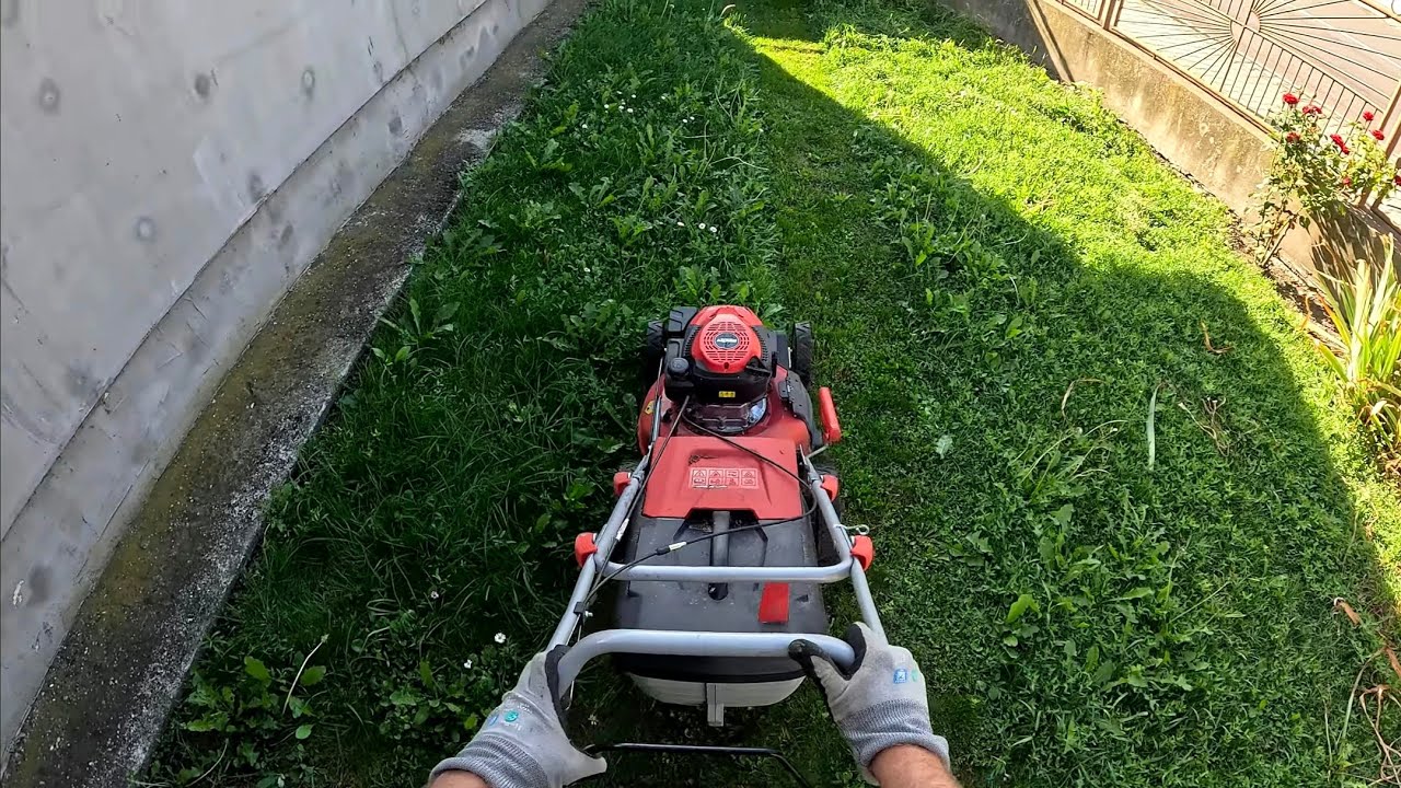POV: Satisfying and Relaxing Lawn Mowing | GoPro First Person View