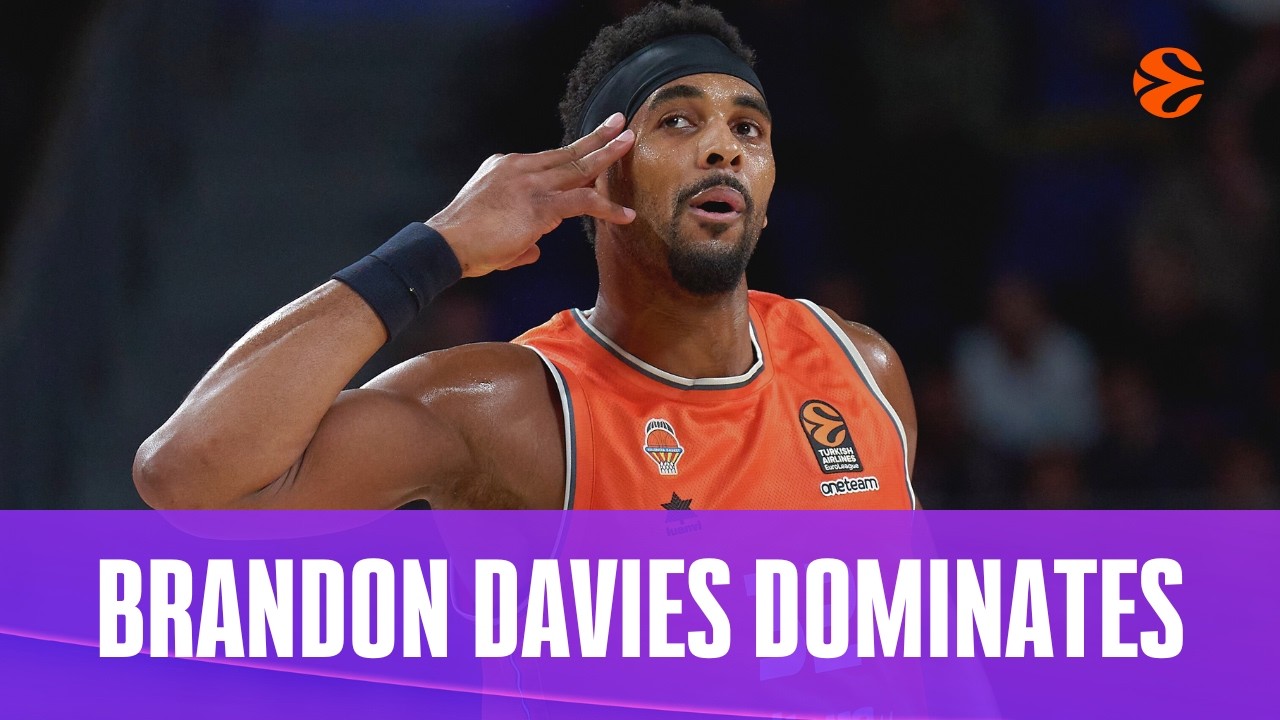 BIG Blocks and BIG Moments I Brandon DAVIES | EuroLeague Highlights