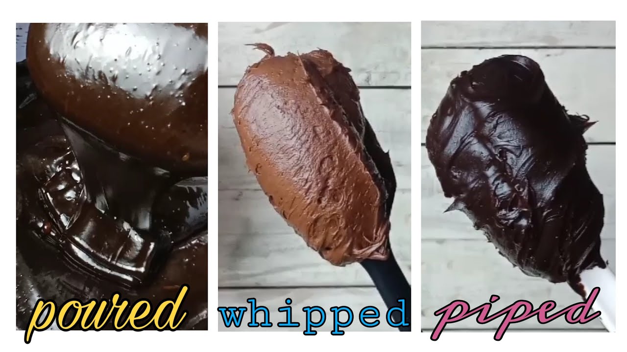 CHOCOLATE GANACHE | pinoy version | 2 ways | 3 types | (tagalog with english sub) | (031)