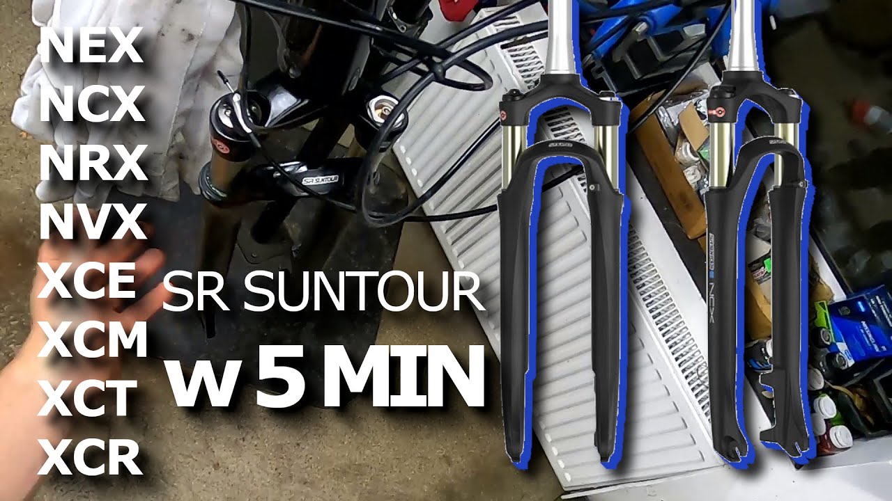 Błyskawiczny serwis SR SUNTOUR | NEX / NCX / NRX / NVX / XCE / XCT / XCM / XCR