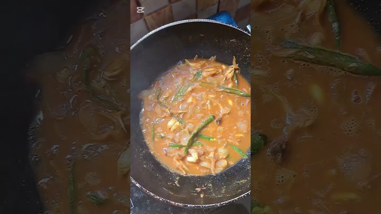 চ্যাপা শুটকি দিয়ে# বেগুন #আলু #সিম# রেসিপি 
