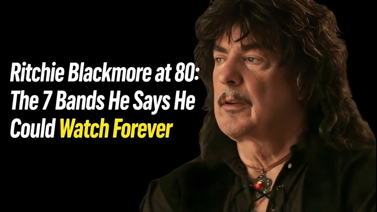 Ritchie Blackmore at 80: The 7 Bands He Says He Could Watch Forever