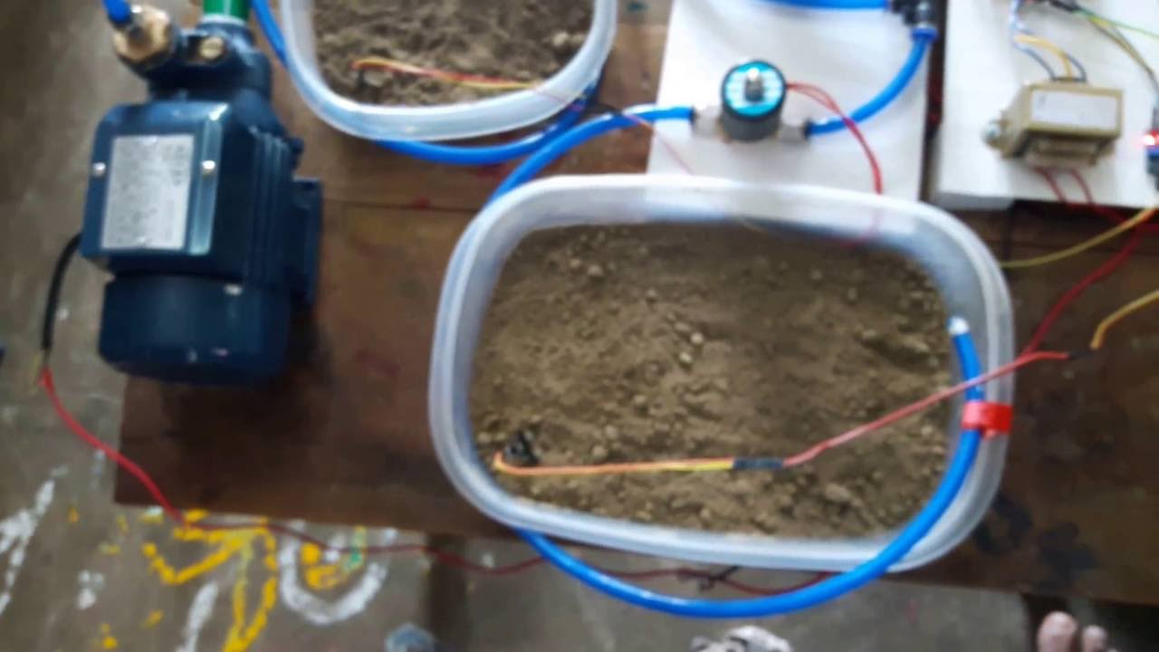 Smart irrigation system using PLC