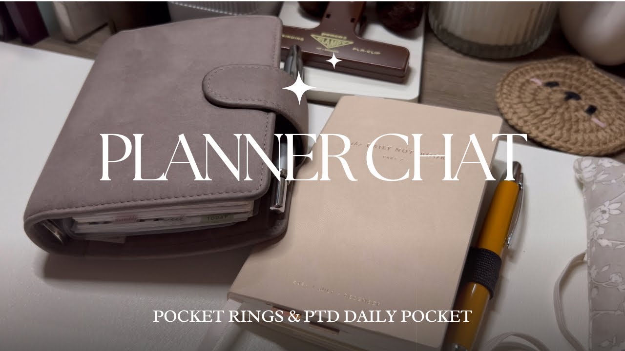 PLANNER CHAT | NEW PAPERTESSDESIGNS “THE DAILY” POCKET