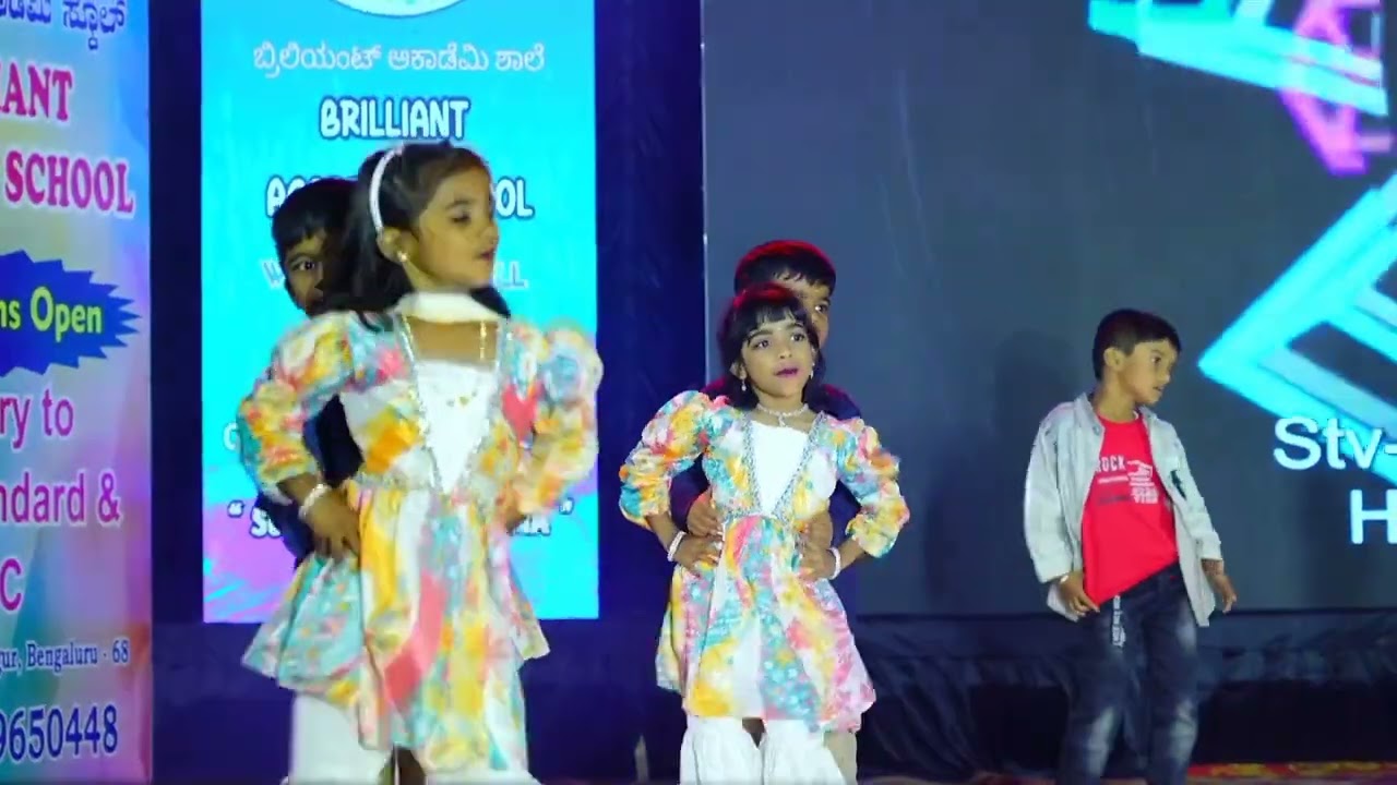 12th Annual Day Celebrations SUGGIYA SAMBHARAMA UKG kids Dance Performance