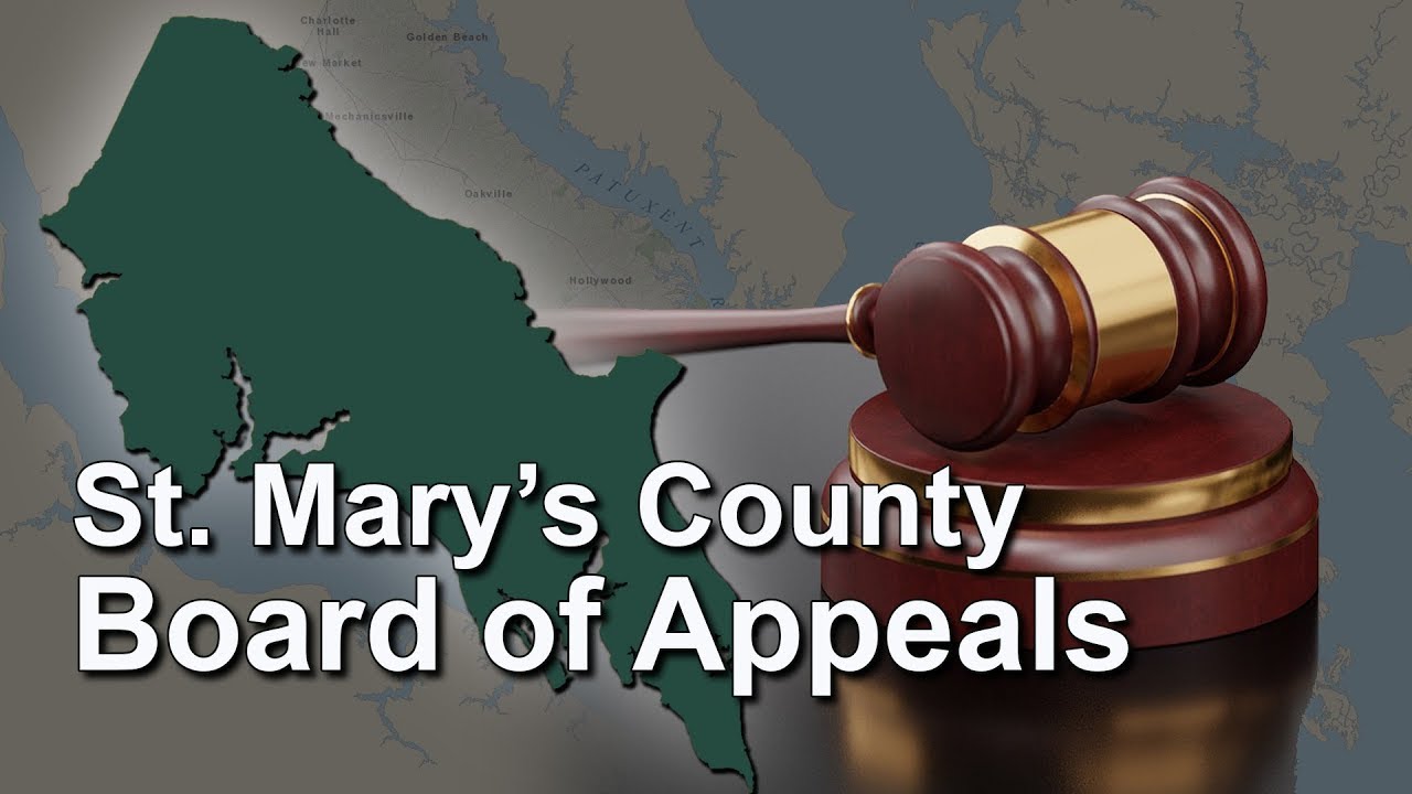 2/26/26 Board of Appeals for St. Mary's County