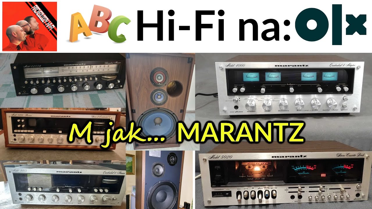 M jak MARANTZ - ABC HI-FI na OLX...@archeolodzyhi-fi4158 Hi-Fi #112 #PRL